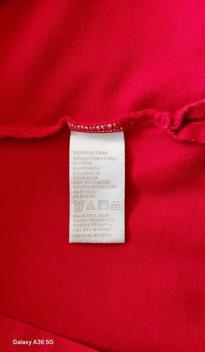 Tommy Hilfiger piękna damska koszulka polo