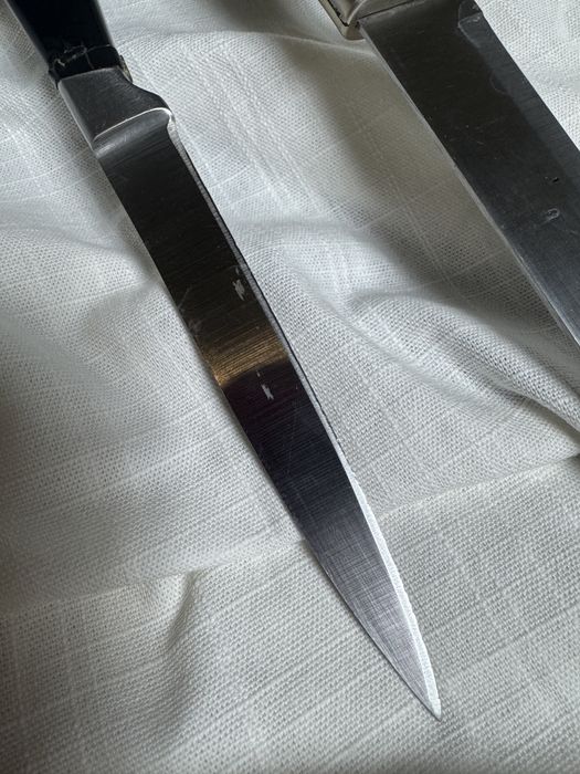 ножи кухонные металлические ніж для кухні сталь напівпрофесійний