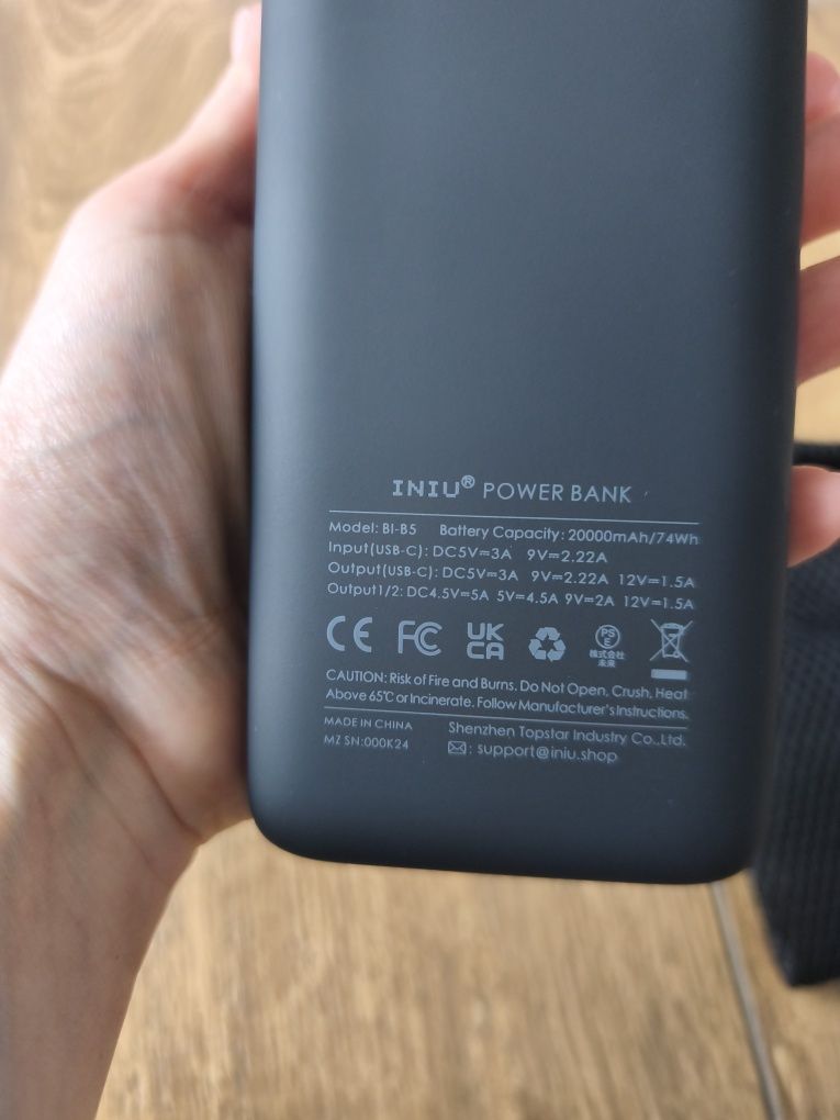 Powerbank 20000 mHa