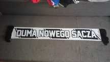 SANDECJA !! Duma Nowego Sącza !! Szalik szal piłkarski sportowy