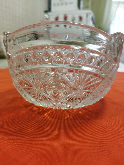 Салатник- хрусталь