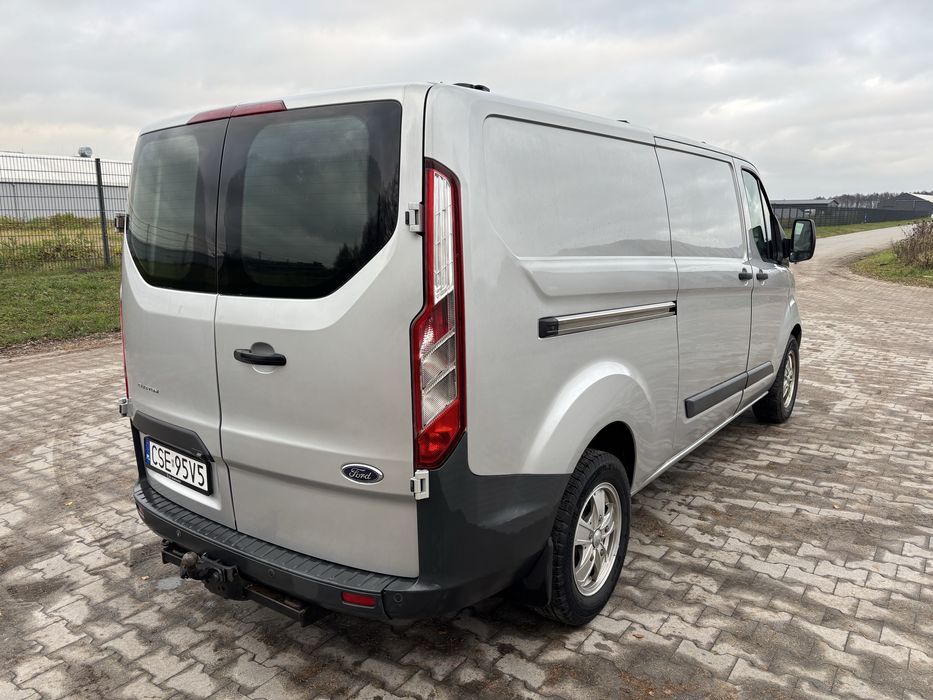 Ford Transit Custom  2,2 155 km long l2h1  klima kamera relingi hak
