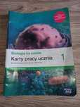 Biologia na czasie 1. Karty pracy ucznia" wydawnictwa Nowa Era.
