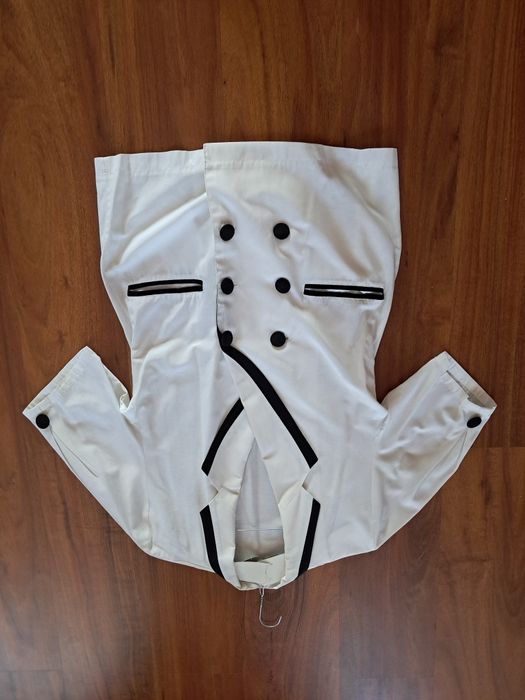 Elegancka marynarka biała czarna