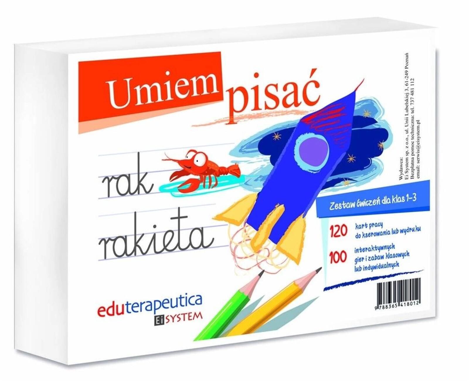 Umiem pisać CD Ei System oprawa: pudełko