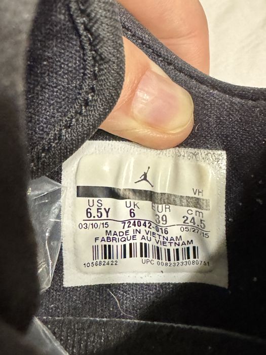 Кроссовки jordan nike унисекс оригинал джордан 39