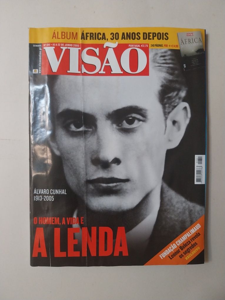 Alvaro cunhal - Revista Visão 2005