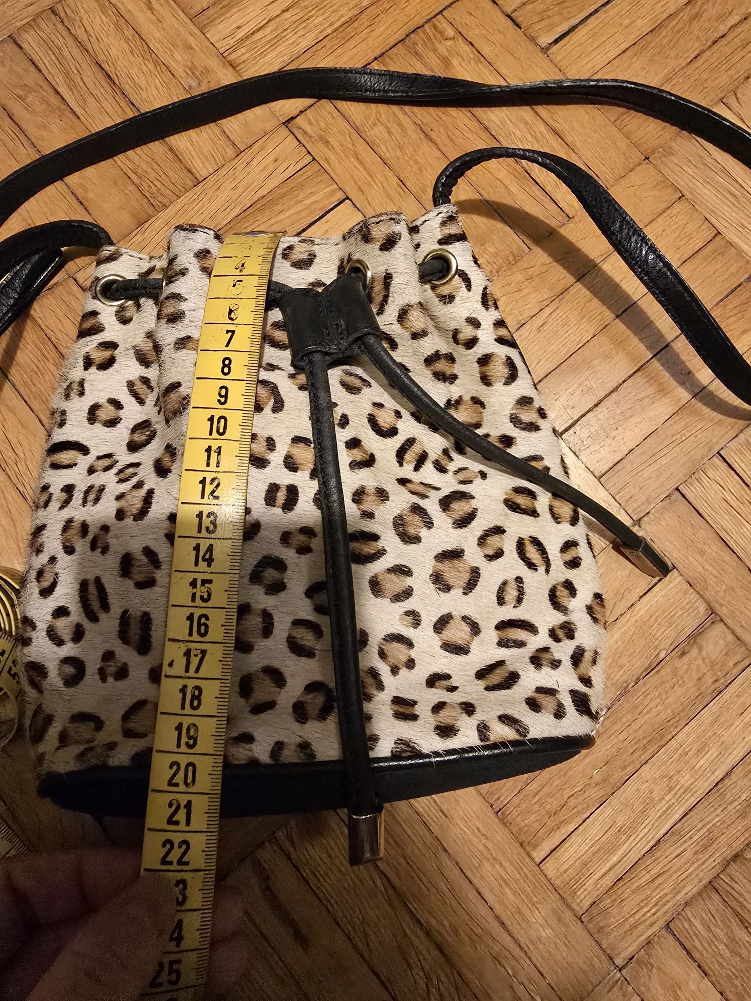 Torebka typu worek topshop skóra