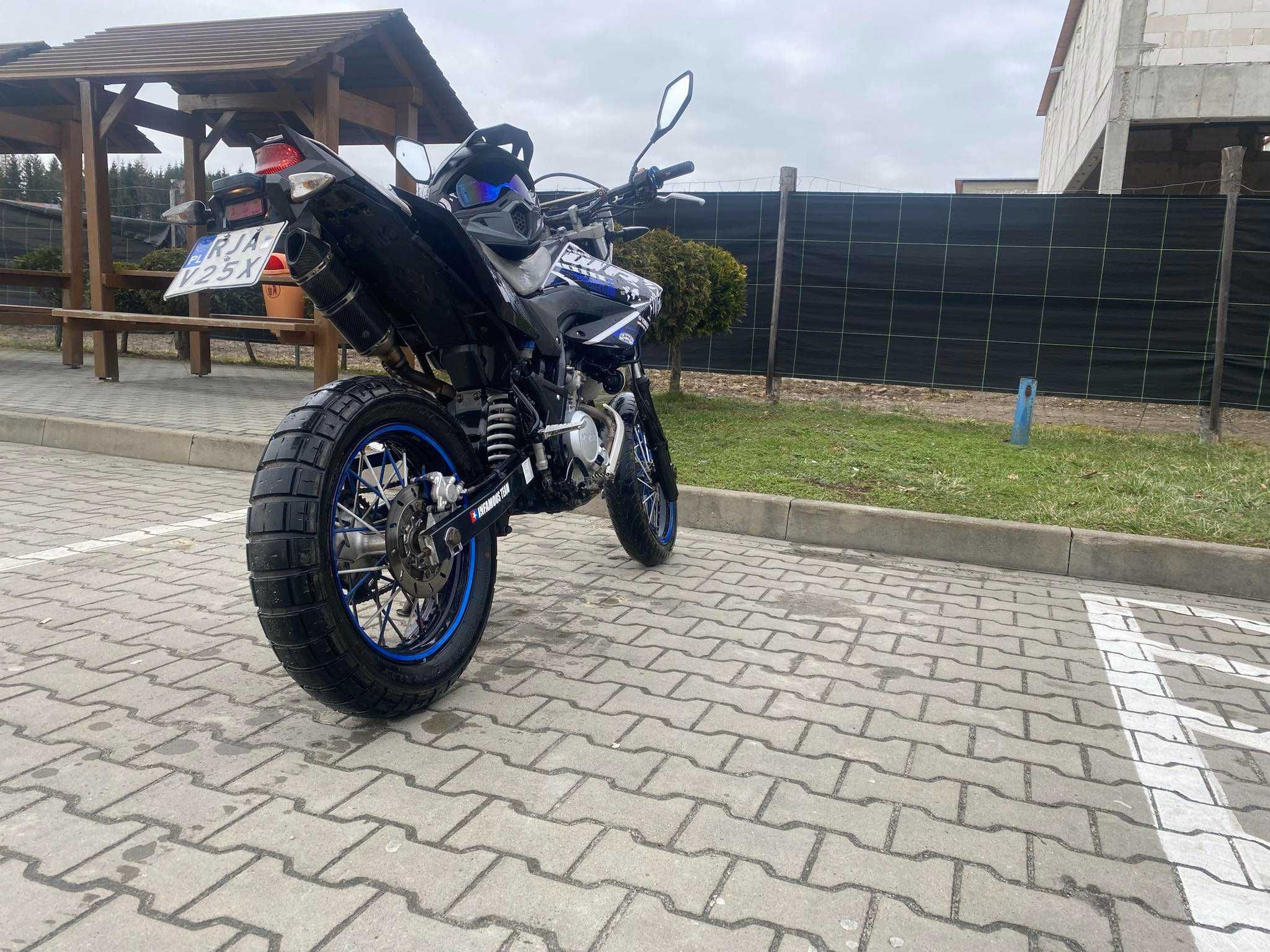 Yamaha WR 125 swieżo po remoncie