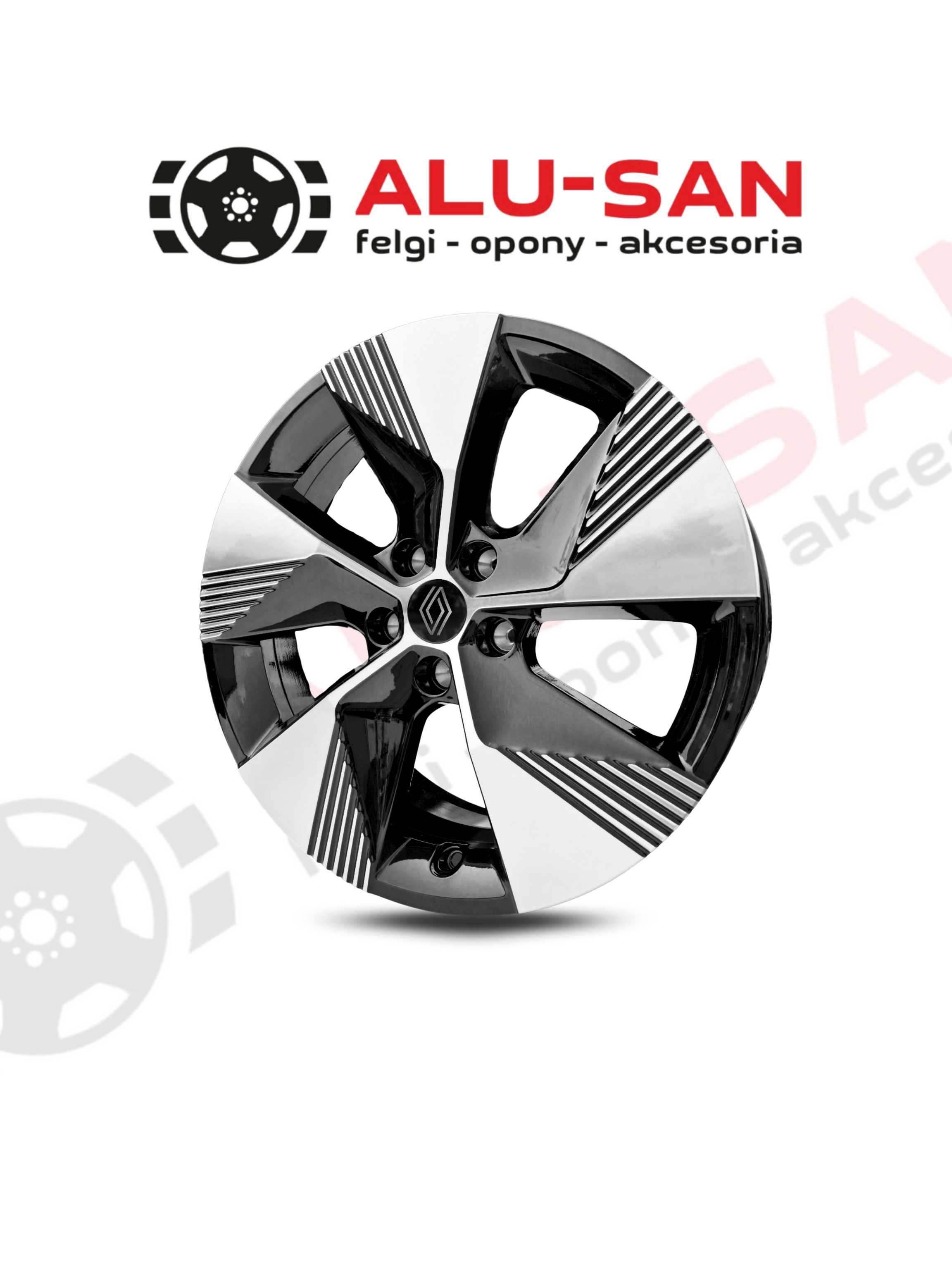 NOWE ALUFELGI 18" RENAULT Etech Megane Kadjar Captur Symbioz Scenic