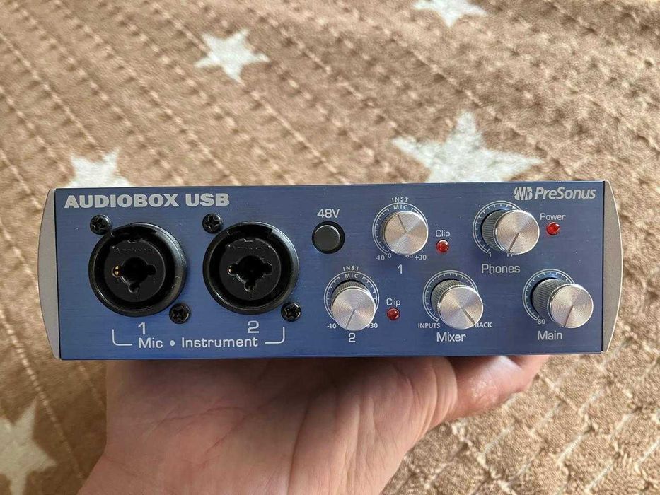 PreSonus AudioBox USB (внешняя звуковая карта 24/48)