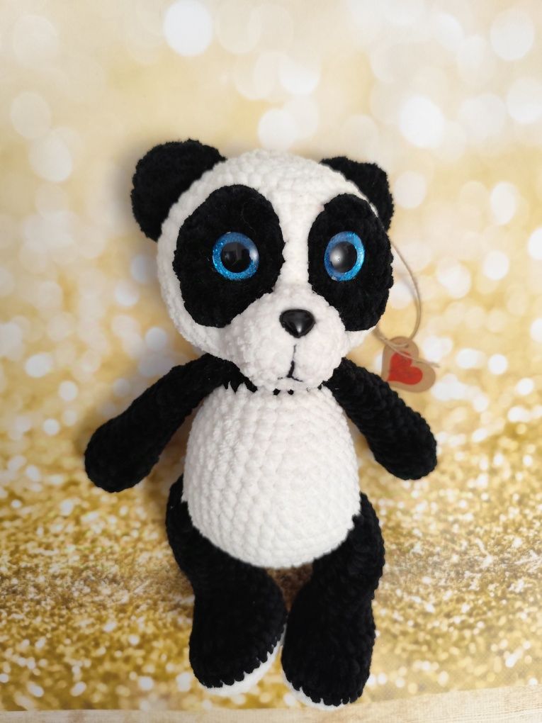 Miś Panda na szydełku