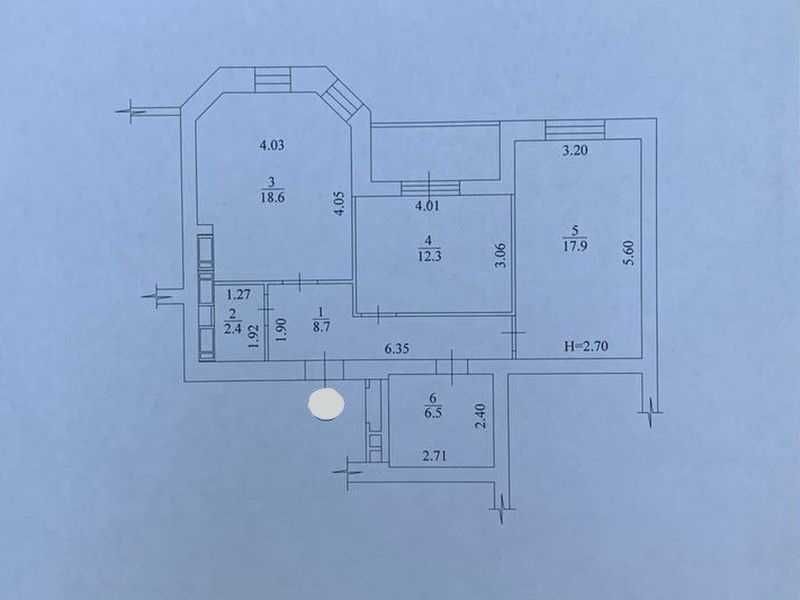 Продам 2х к.квартиру ,ЖК Сокольники, Професорська,18,70м2(код 15654)