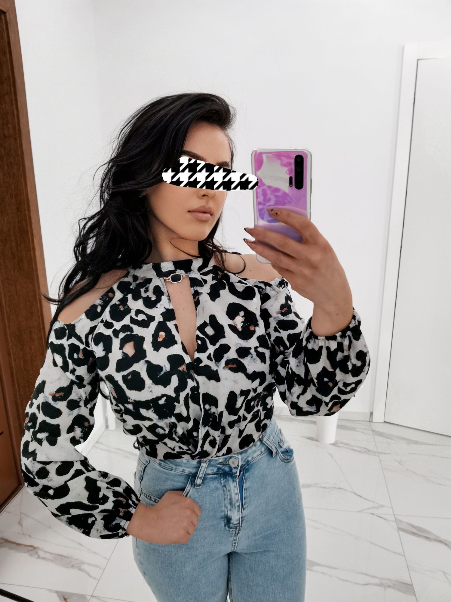 Bluza w panterkę