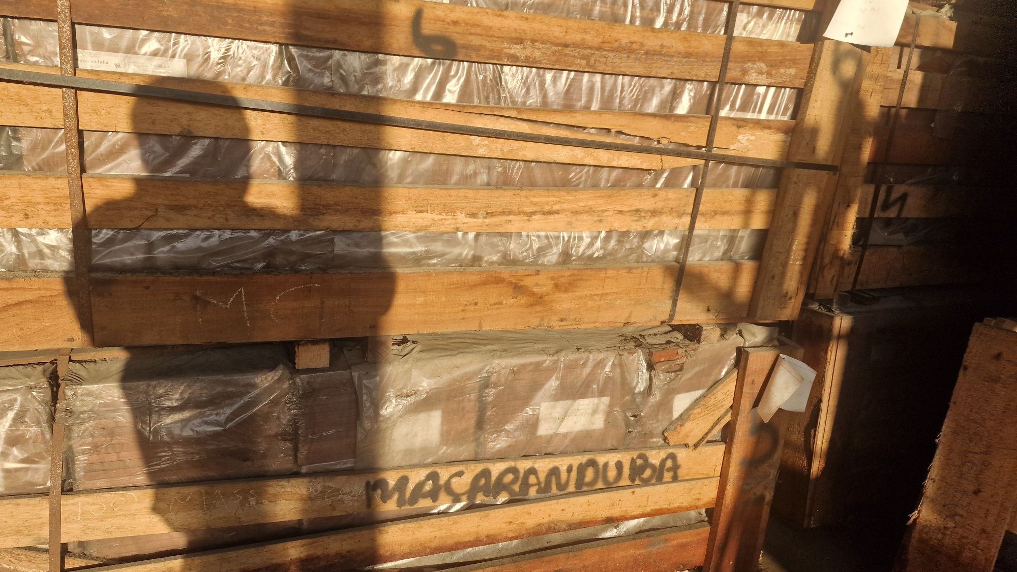 Lamparket de várias madeiras izoticas várias medidas