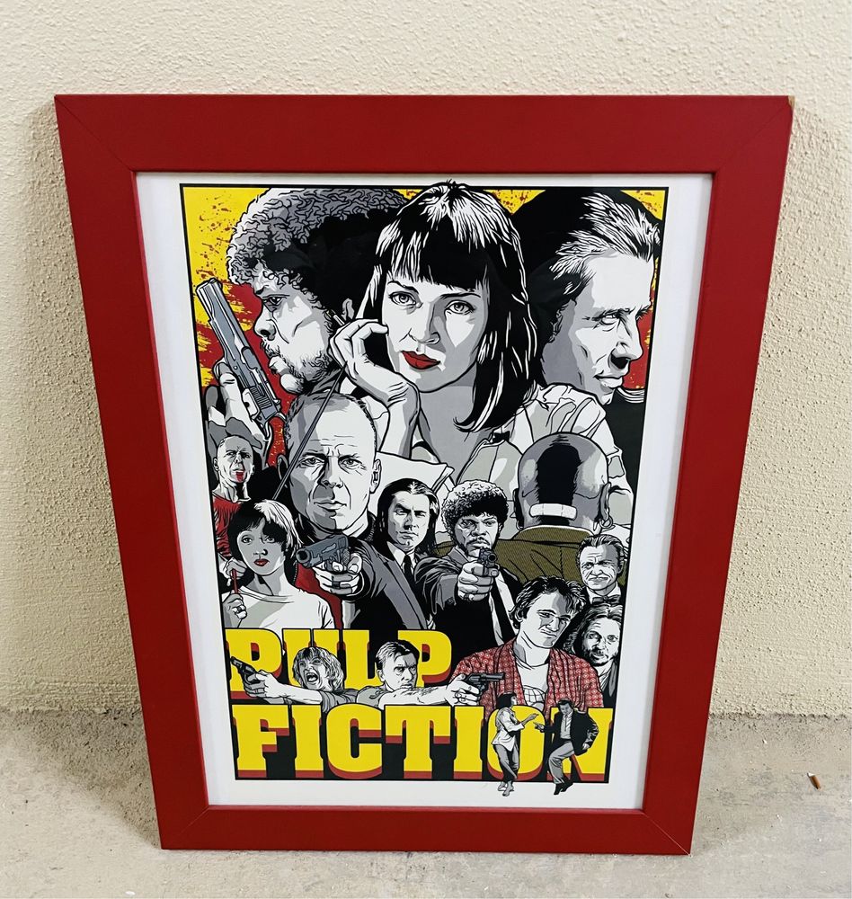 Quadro Pulp Fiction - Poster