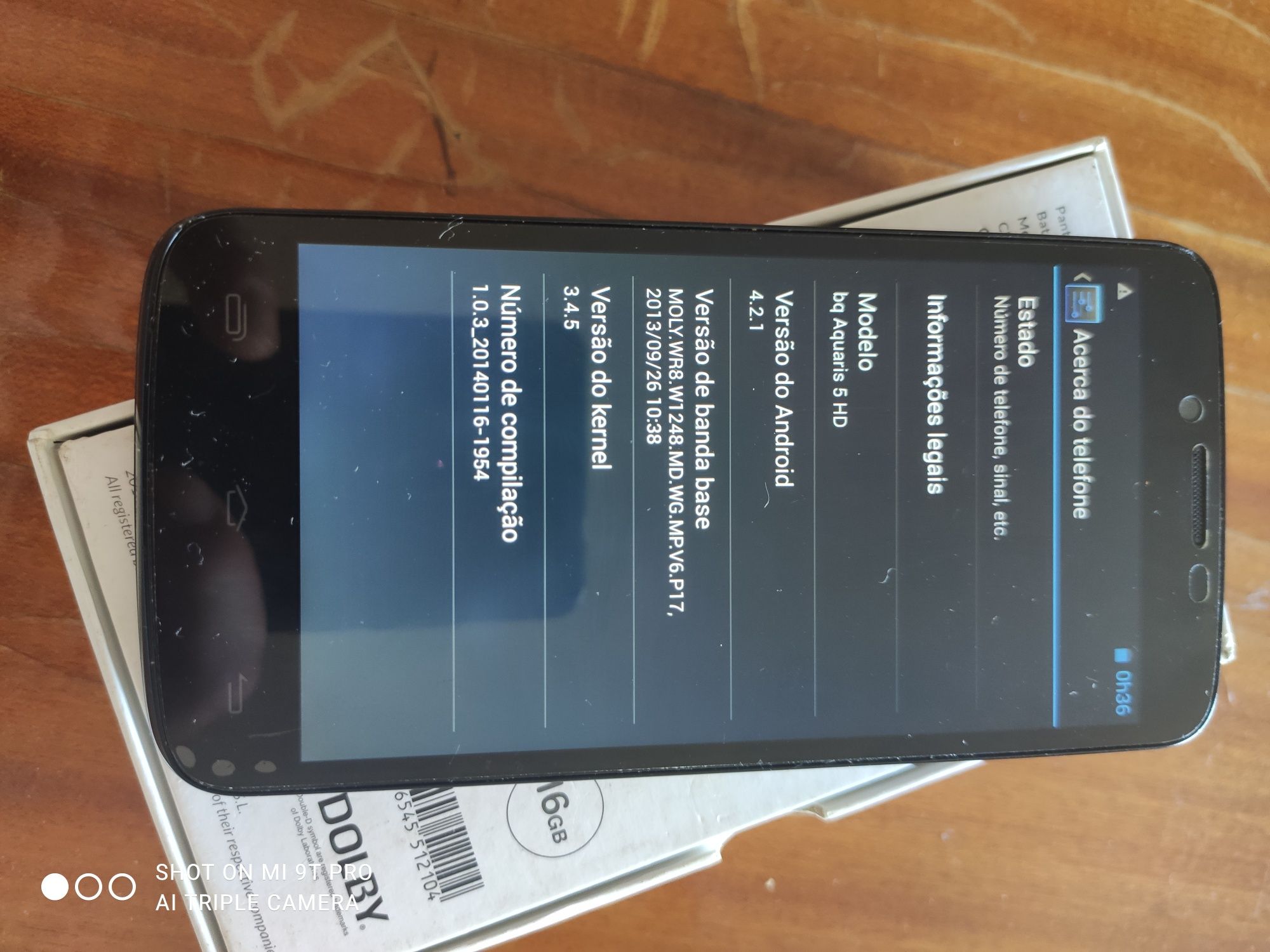 Telemóvel BQ 5 HD