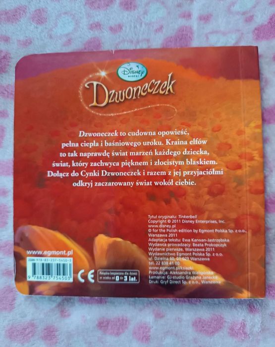 Książka Dzwoneczek