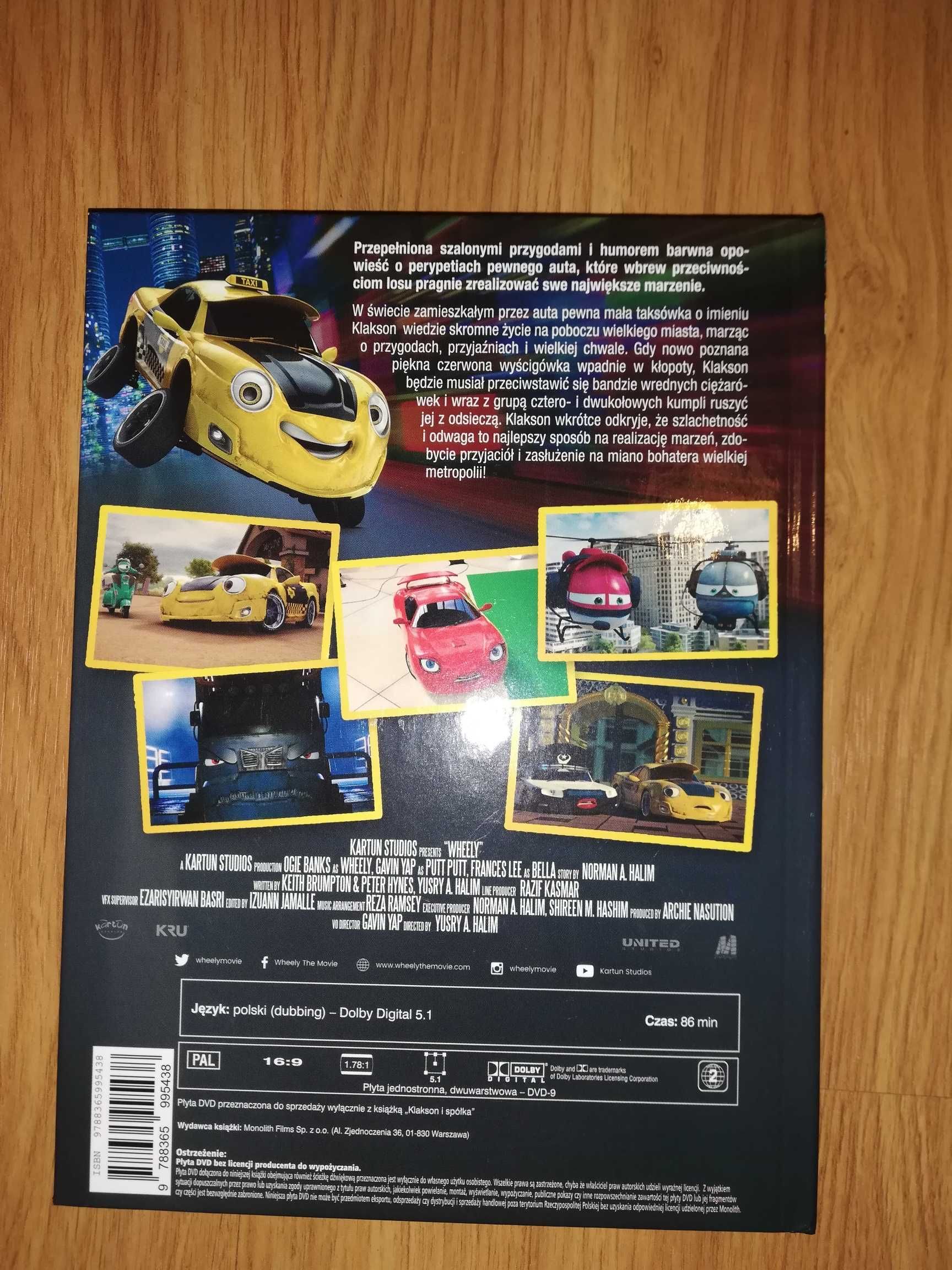 Bajka DVD Klakson i spółka