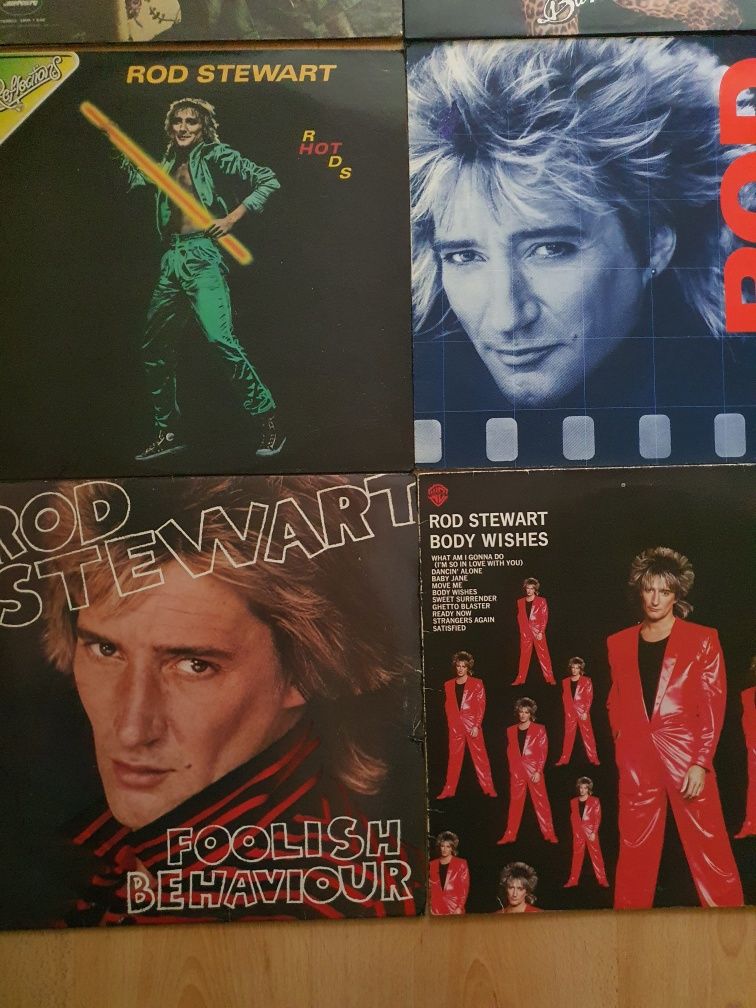 Płyty winylowe Rod Stewart, 8sztuk, dobry stan