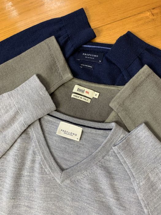 Profuomo,Paul Kehl джемпер, пуловер, светр 100% шерсть Ідеал стан