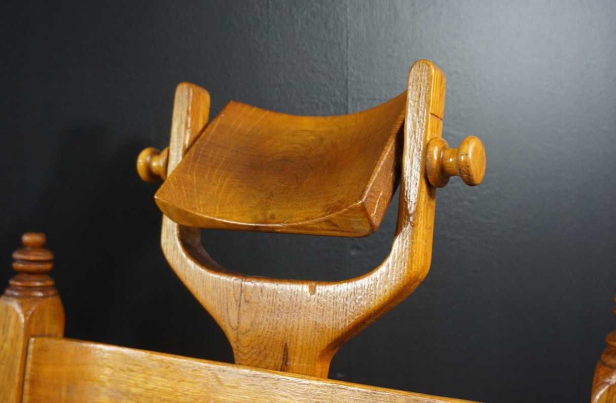 Zabytkowy fotel fryzjerski krzesło barber