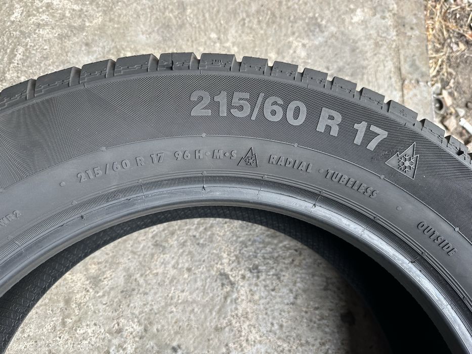 215/60 R17 Continental ContiWinterContact TS830 /2шт./пара/зима/