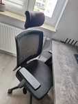 Fotel biurowy Ergon GN-301 – ergonomiczny, regulowany, stan bdb+