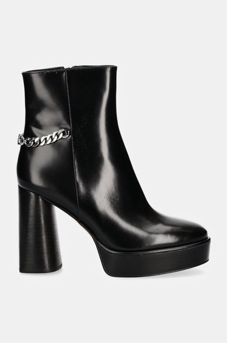 MICHAEL Michael Kors Ботильйони Carlisle Leather Platform Boot