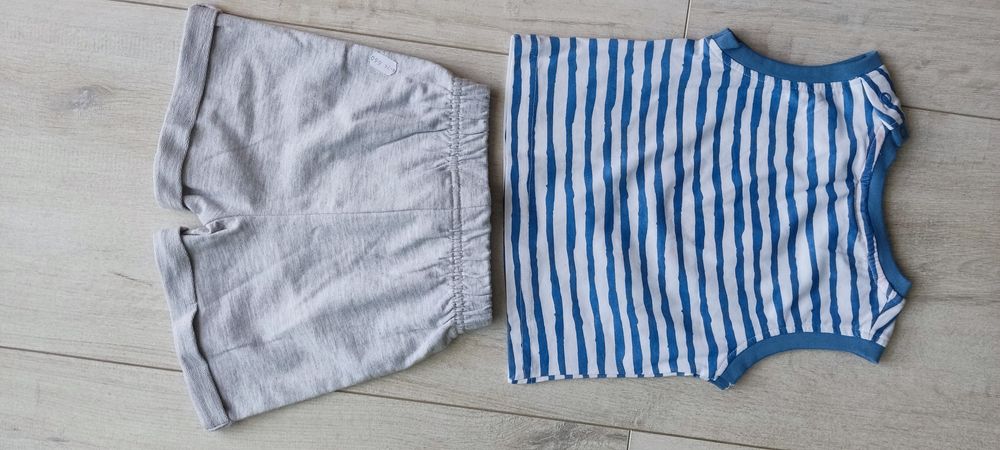 Nowy komplet chłopięcy 74/80/dla chłopca/koszulka/spodnie/spodenki