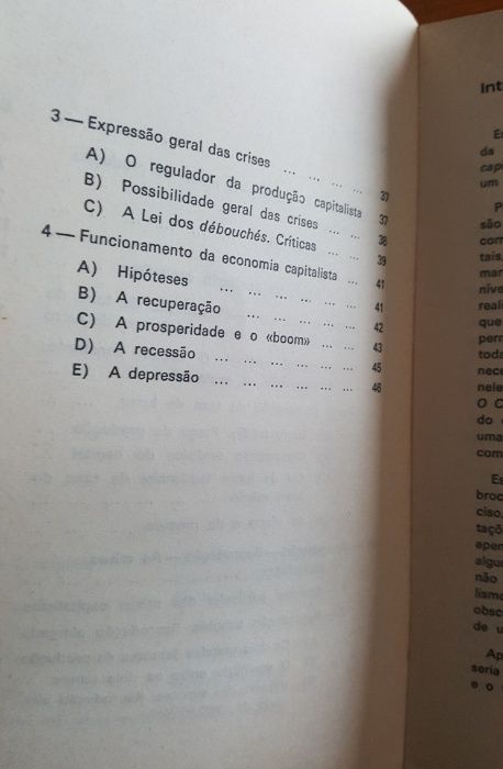 Ch. Rouges - Para uma iniciação à Economia