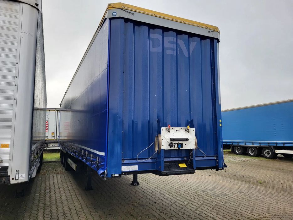 Krone Mega 2019, Nowe plandeki  Osie BPW, Cert. XL, VDI