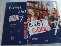 Manual e caderno de atividades francês 7 ano C'est cool novo!