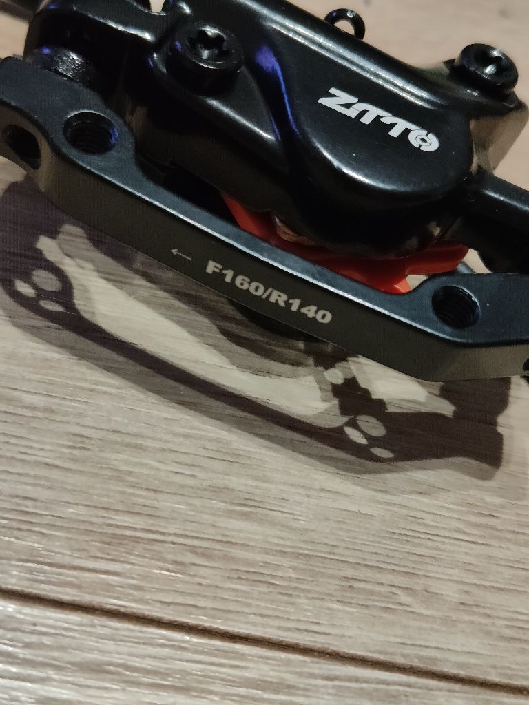 ZTTO MTB Bike hydrauliczny hamulec tarczowy zaciski 160 mm