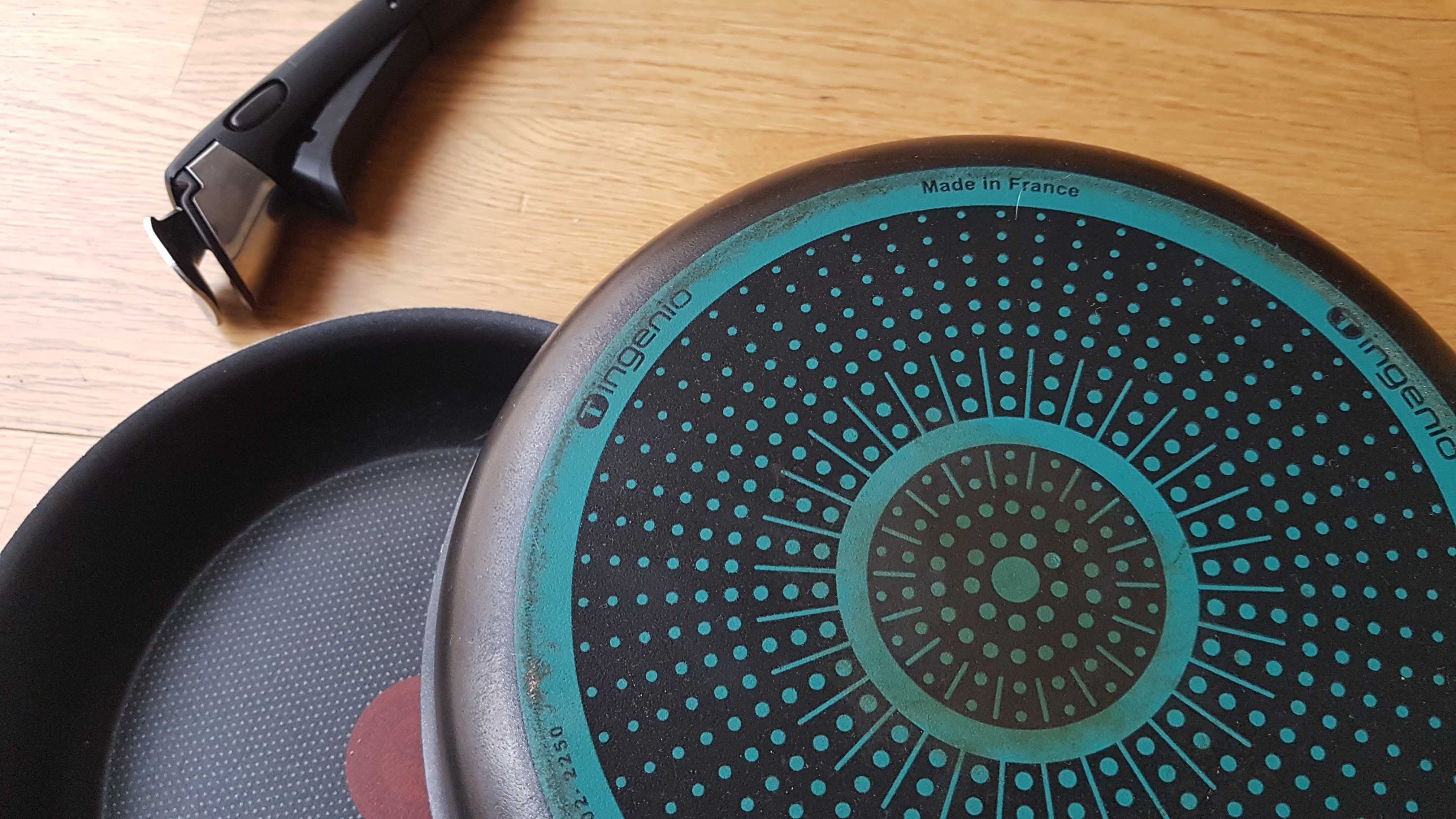 TEFAL Ingenio Extra 3 patelnie 22, 24 i 26 cm, nowa rączka