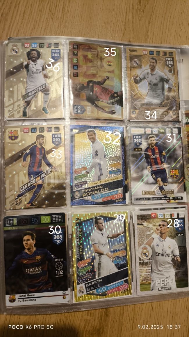 Karty kolekcjonerskie Panini Adrenalyn Messi Ronaldo Neymar Lewandowsk