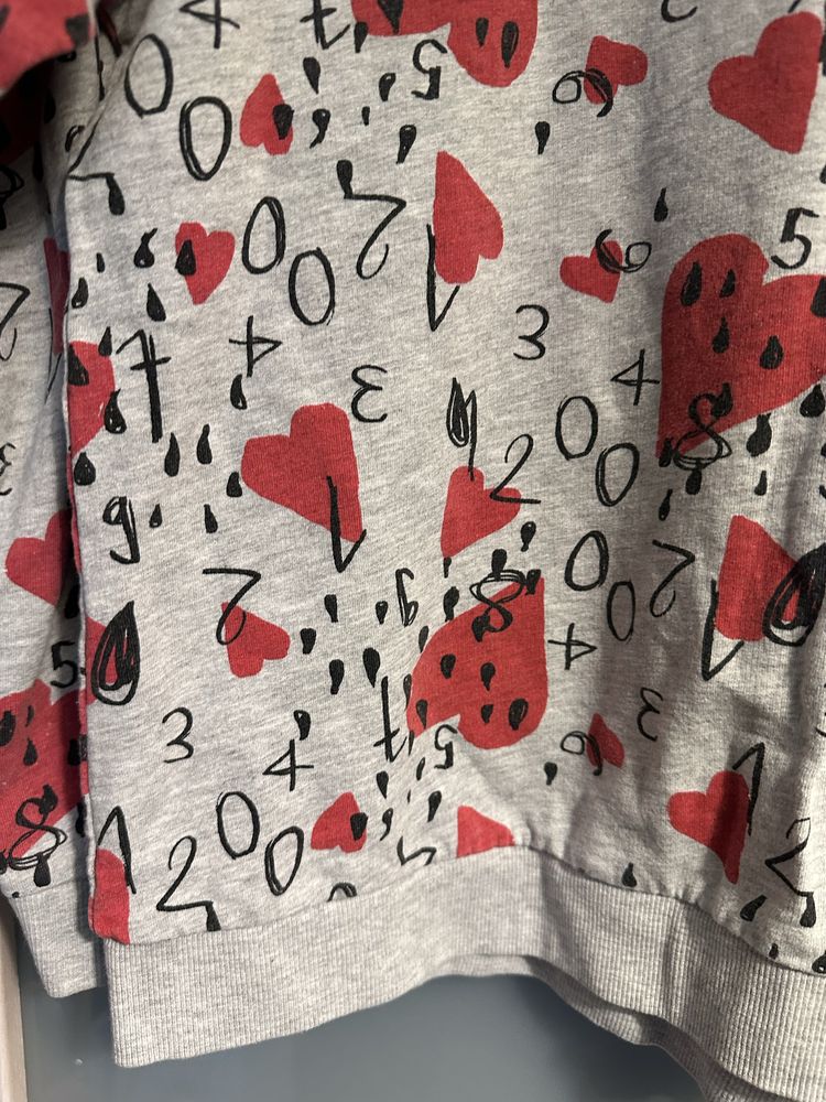 Bluza na walentynki w serduszka