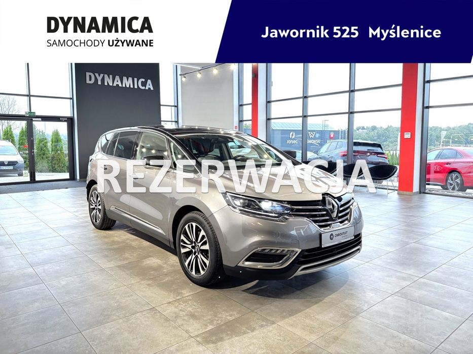 Renault Espace Initiale Paris 1.8TCe 225KM EDC 2019 r., salon PL, 7-mio osobowy