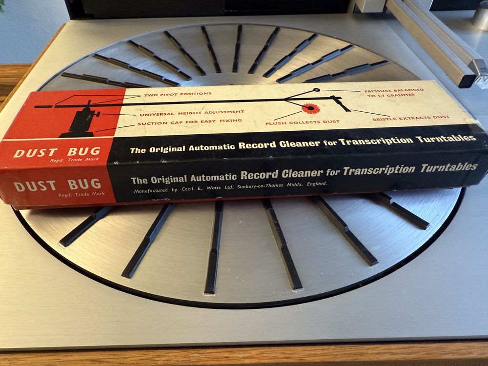 Ramie gramofon czyszcące DUST BUG