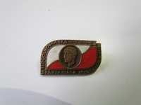 Przypinka Wpinka brąz II Ogólnopolska Spartakiada Młodzieży 1971