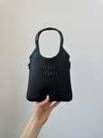 Torebka Miu miu lvy leather mini Bag Black