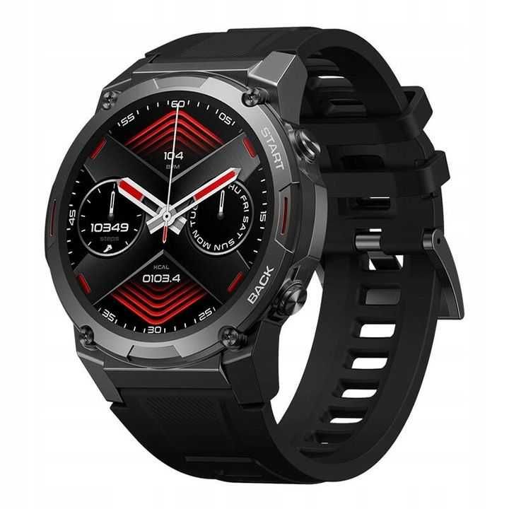 Smartwatch Zeblaze Vibe 7 Pro Czarny Męski AMOLED Menu PL