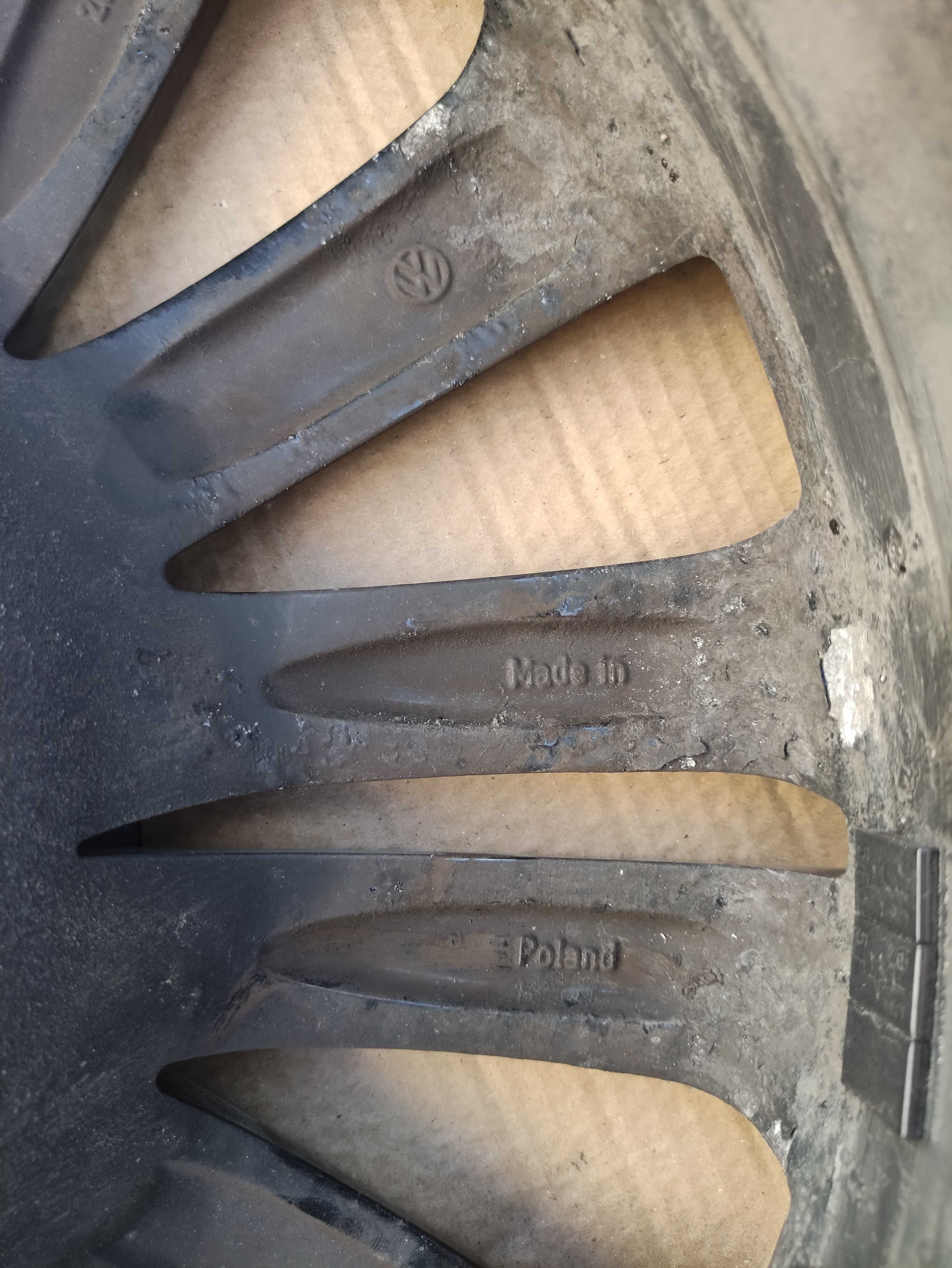 Alufelgi VW 17" 7,5J x17H2 ET47 do renowacji
