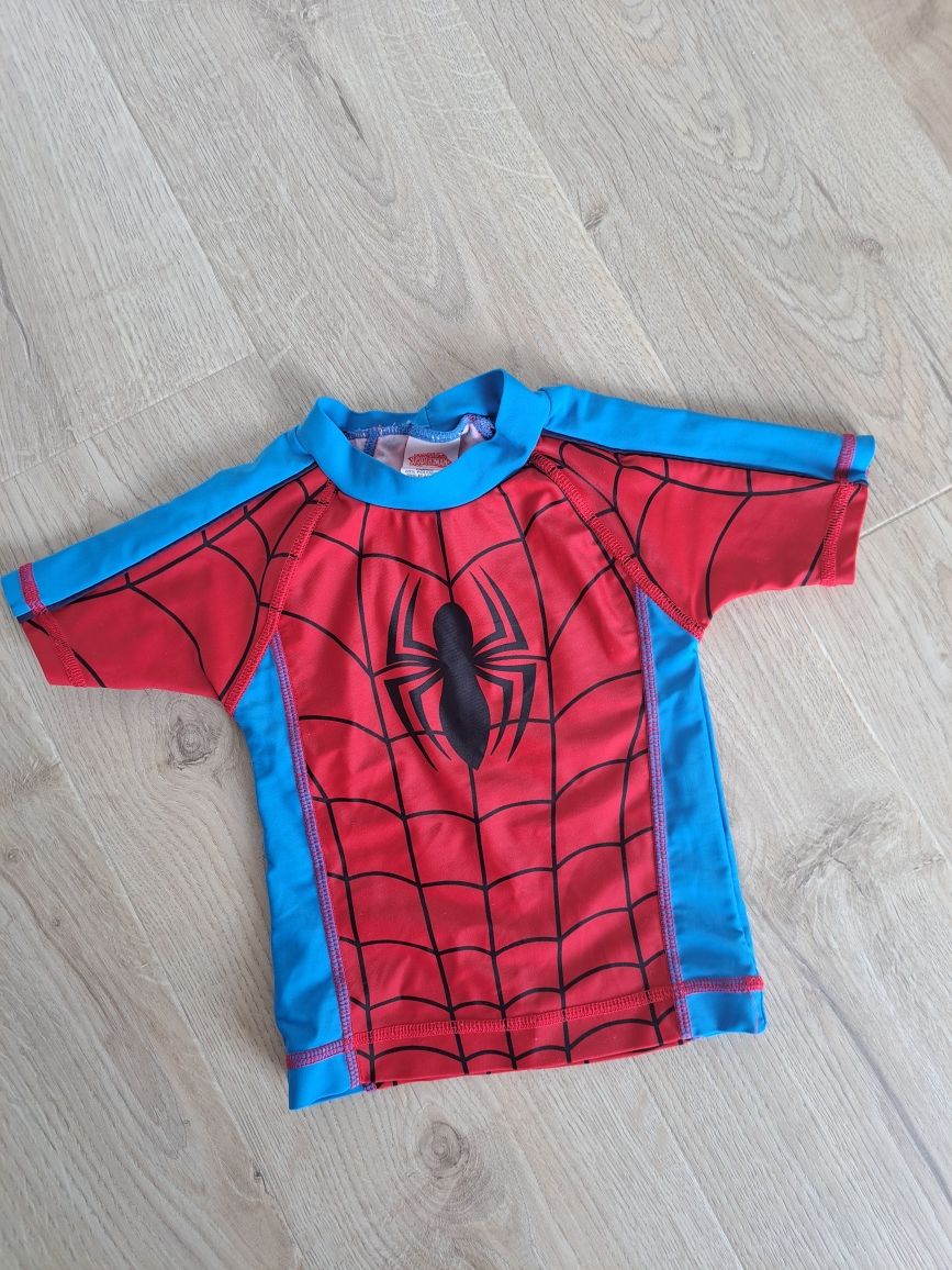 Koszulka do kąpieli. Ochronna od słońca Spider-Man