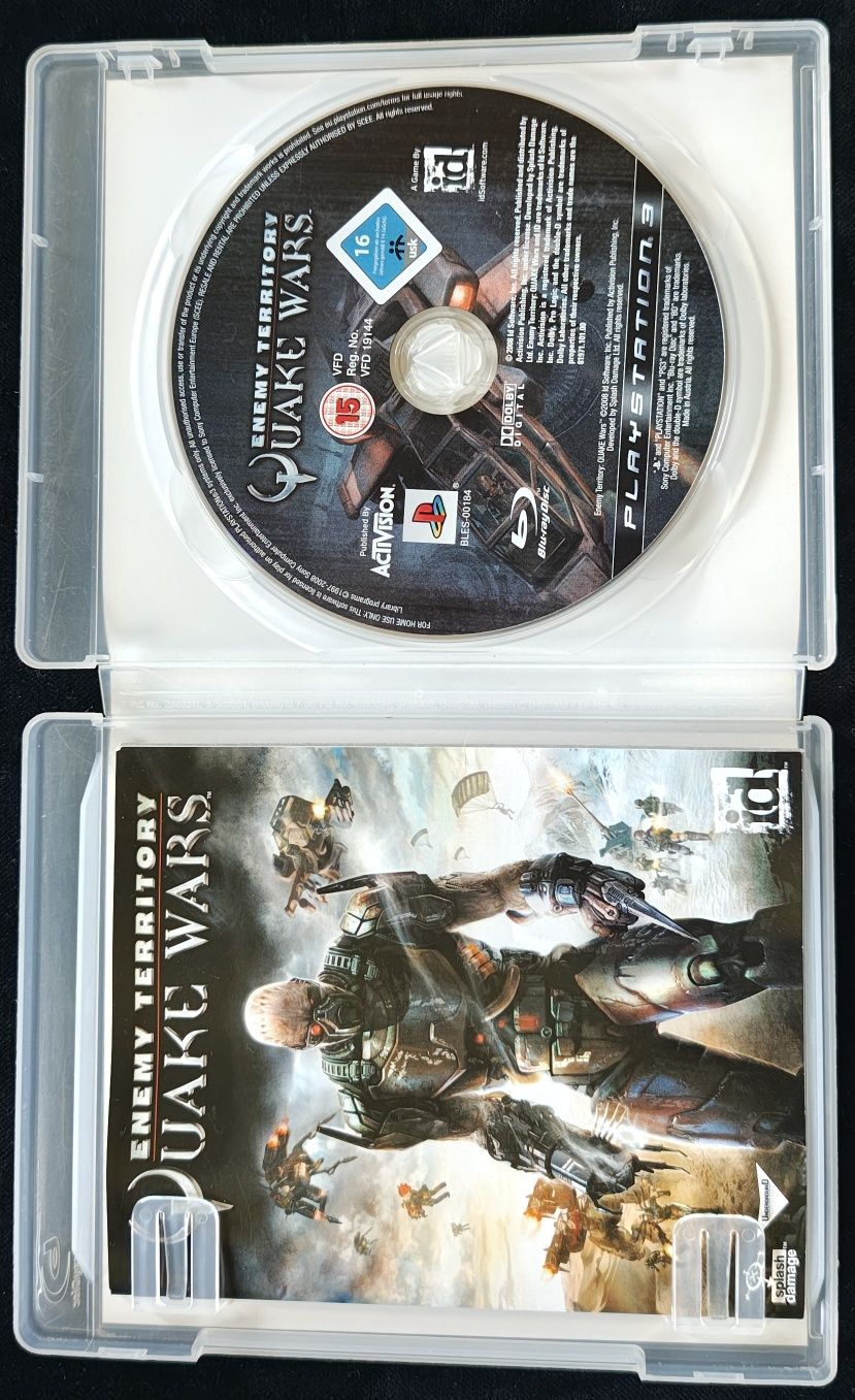 Enemy Territory QUAKE Wars EN na PS3 Kultowy FPS 100% Sprawny