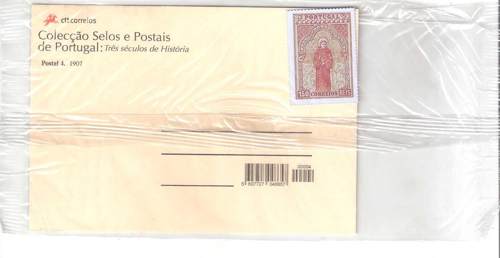 Selos e Postais de Portugal, 3 Séculos de História, edição CTT , JN