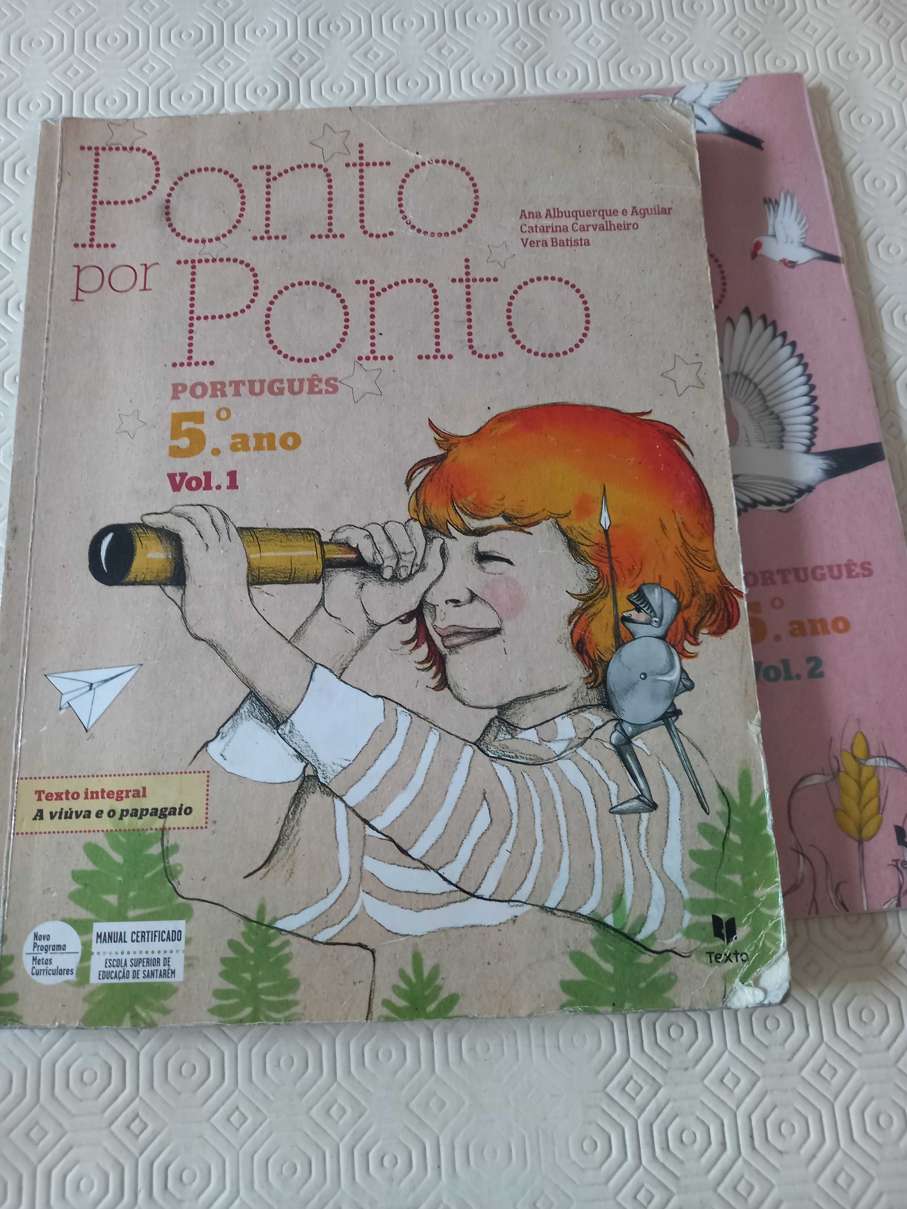 PONTO POR PONTO - Manual de português 5º ANO