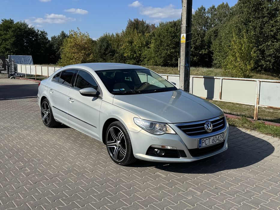 Zadbany Passat CC 2.0 TDI 180KM DSG alcantara slora navi hak