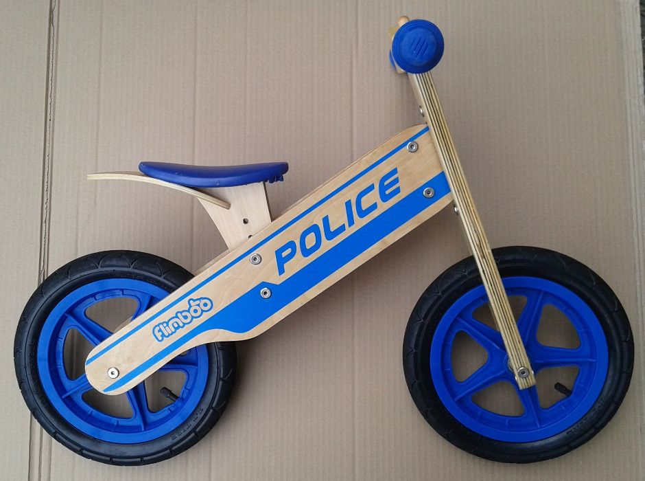 Rowerek Biegowy Drewniany FLIMBOO POLICE