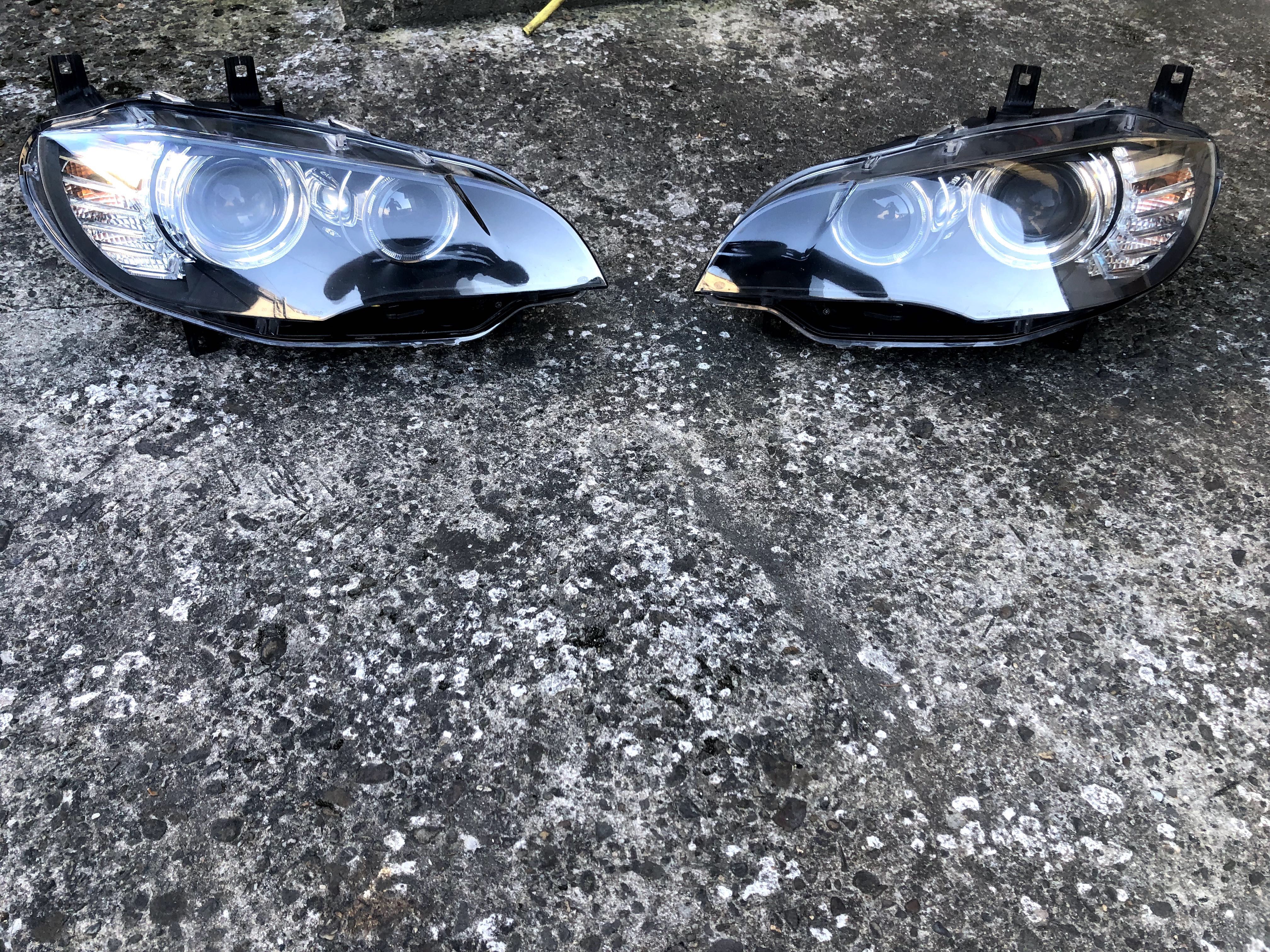 LAMPY BMW X6 E71  lewa,  prawa - KOMPLETNE